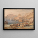 St Mawes, Kornwalii - Joseph Mallord William Turner — oprawiony obraz na ścianie