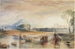 Zachód słońca i wschód księżyca - Joseph Mallord William Turner — widok dzieła