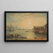 Teignmouth, Devonshire - Joseph Mallord William Turner — oprawiony obraz na ścianie