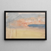 Carnet de croquis de la Manche 26 - Joseph Mallord William Turner — oprawiony obraz na ścianie