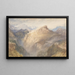 Le fort de l'Esseillon Val de la Maurienne Francja - Joseph Mallord William Turner — oprawiony obraz na ścianie