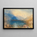 Jezioro Zug - Joseph Mallord William Turner — oprawiony obraz na ścianie