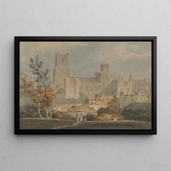 Joseph Mallord William Turner - View of Ely Cathedral.webp