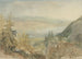Widok na Farnley Hall w Yorkshire - Joseph Mallord William Turner — widok dzieła