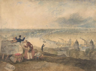 Joseph Mallord William Turner - View of London from Greenwich.webp