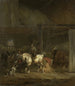 Stajnia - Joseph Moerenhout — widok dzieła