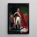 Portret Guillaume I Króla Niderlandów - Joseph Paelinck — oprawiony obraz na ścianie