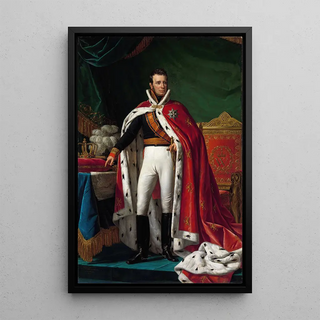 Joseph Paelinck - Portrait of William IKing of the Netherlands.webp