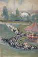 Koncert orkiestry dętej - Joseph Pennell — widok dzieła