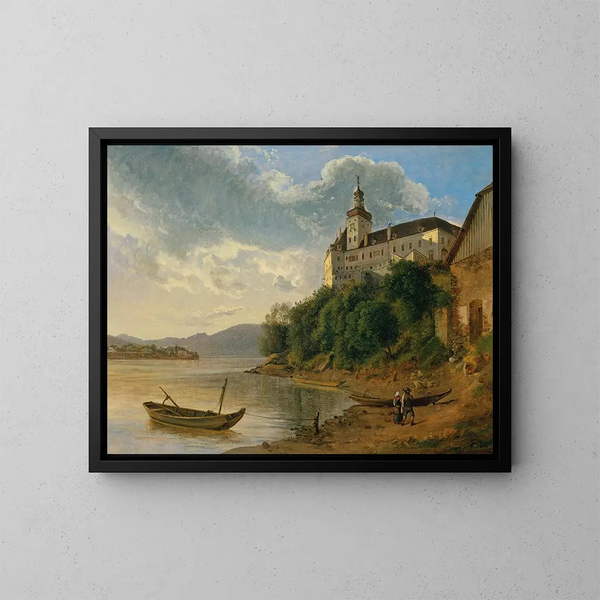 Château de Persenbeug - Joseph Rebell — oprawiony obraz na ścianie