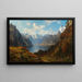 Urnersee - Joseph Schoyerer — oprawiony obraz na ścianie