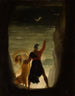 Prospero i Ariel z Burzy Szekspira - Joseph Severn — widok dzieła