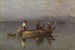 Rybacy z Chiemsee - Joseph Wopfner — widok dzieła