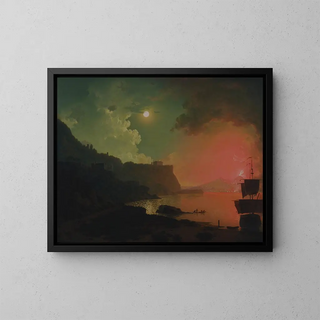 Joseph Wright of Derby - Vesuvius from Posillipo.webp