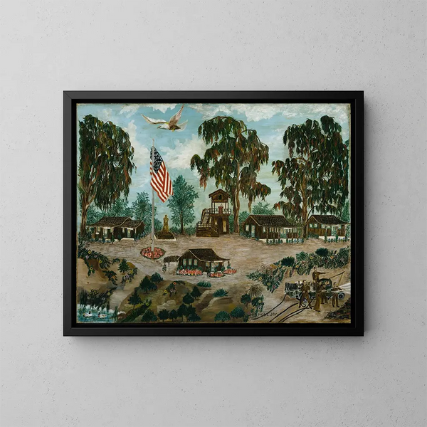 Camp CCC w Balboa Park - Josephine Joy — oprawiony obraz na ścianie