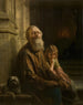 Le mendiant aveugle - Josephus Laurentius Dyckmans — widok dzieła
