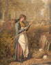 Kora drzewna w lesie Wychwood, Oxfordshire - Joshua Cristall — widok dzieła