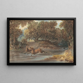 Joshua Shaw - Landscape with DeerNorth Carolina.webp