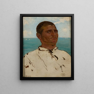 Jozef Chelmonski - Man against the sea Sudanese.webp