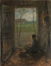 Scena z Laren - Jozef Israëls — widok dzieła