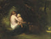 Genoveva, legenda piękności w lesie - Jozef Israëls — widok dzieła