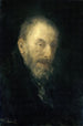 Stary Isaac - Jozef Israëls — widok dzieła