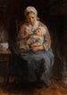 Sollicitude maternelle - Jozef Israëls — widok dzieła