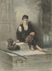 Młody rybak siedzący przy posiłku - Jozef Israëls — widok dzieła