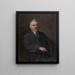 Le graveur Frans Lauwers - Jozef Marie Louis Janssens — oprawiony obraz na ścianie