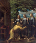 Abraham i trzej aniołowie - Juan Fernández de Navarrete — widok dzieła
