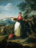 Augustine d'Aragon - Juan Gálvez — widok dzieła