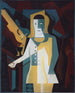 Pierrot - Juan Gris — widok dzieła