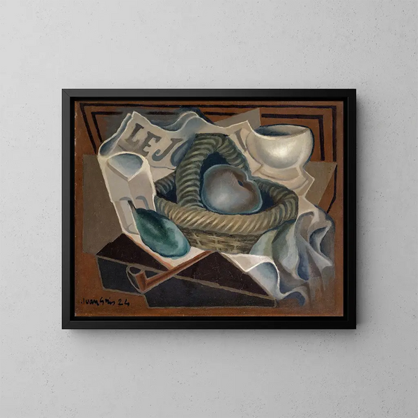 Le Panier - Juan Gris — oprawiony obraz na ścianie