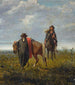 Les deux ponchos - Juan Manuel Blanes — widok dzieła