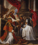 La communion de sainte Thérèse - Juan Martín Cabezalero — widok dzieła