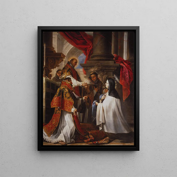 Juan Martn Cabezalero - La comunin de Santa Teresa.webp