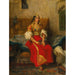Reprodukcja obrazu Żydówki z Tangeru w stroju codziennym - Eugène Delacroix