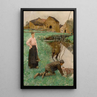 Jules Alexis Muenier - La Leve Des Nasses.webp