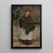 handlowy z kwiatami w Londynie - Jules Bastien-Lepage — oprawiony obraz na ścianie