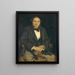 Simon Hayem - Jules Bastien-Lepage — oprawiony obraz na ścianie
