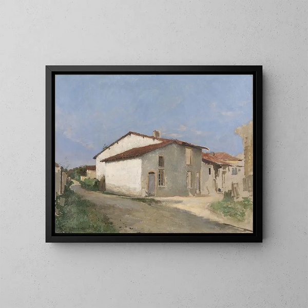 Rue à Damvillers - Jules Bastien-Lepage — oprawiony obraz na ścianie