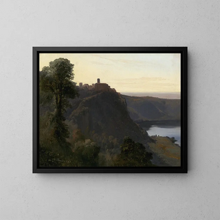 Jules Coignet - View of Lake Nemi.webp