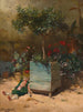 Polichinelle dans le jardin - Jules Frédéric Ballavoine — widok dzieła