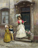 Urodziny Babci - Jules Girardet — widok dzieła