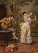 La danseuse espagnole - Jules James Rougeron — widok dzieła