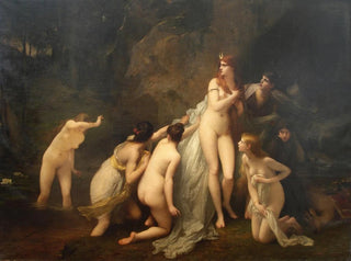 Diane surprise - Jules Joseph Lefebvre — widok dzieła