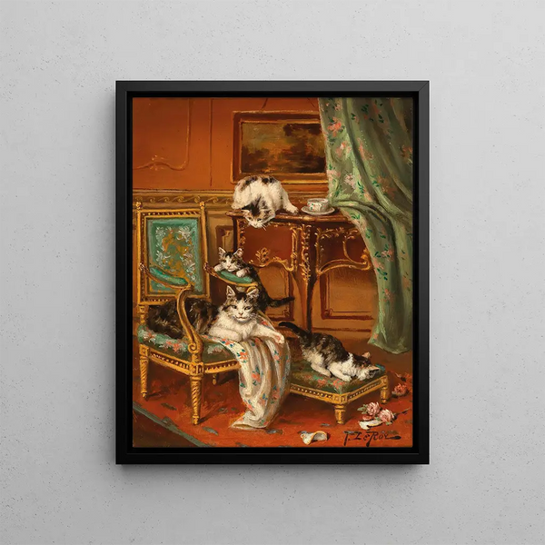 Jules Le Roy - Proud Mother Cat.webp