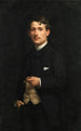 Portret dżentelmena - Jules Marie Sevestre — widok dzieła