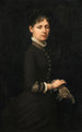 Portret damy - Jules Marie Sevestre — widok dzieła