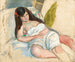 Rozłożona kobieta - Jules Pascin — widok dzieła
